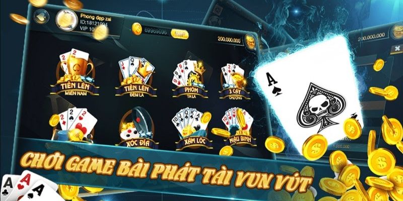 Mọi trò chơi với đa dạng phiên bản đều gây sốt trên game bài U888