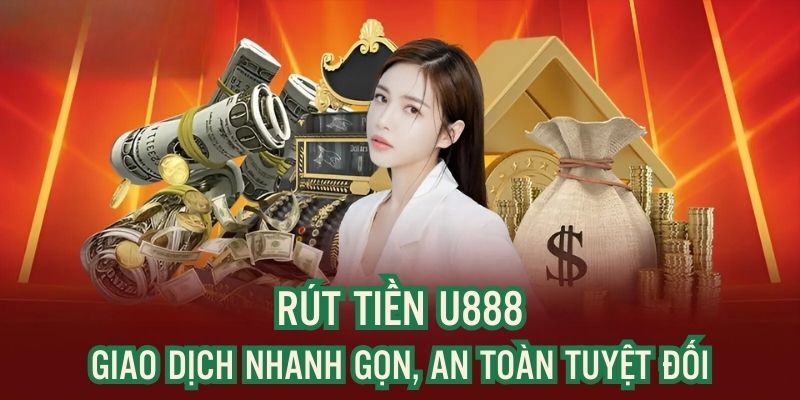 Rút tiền U888 nhanh gọn tiện lợi với đa phương thức